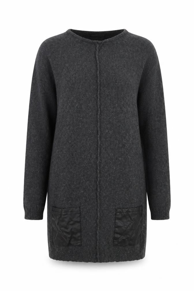 Womens UK Size 8 Atmosphere Grey Pullover Jumper