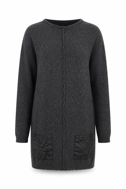 Womens UK Size 8 Atmosphere Grey Pullover Jumper