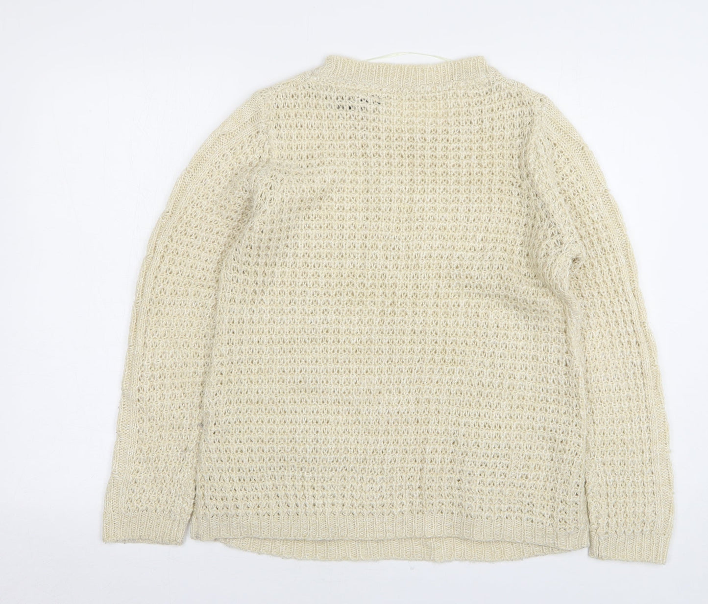 Womens UK Size 14 Atmosphere Beige Pullover Jumper