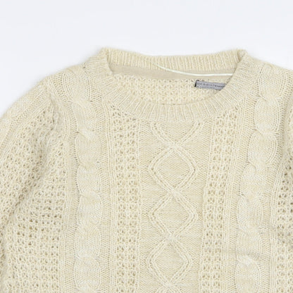 Womens UK Size 14 Atmosphere Beige Pullover Jumper