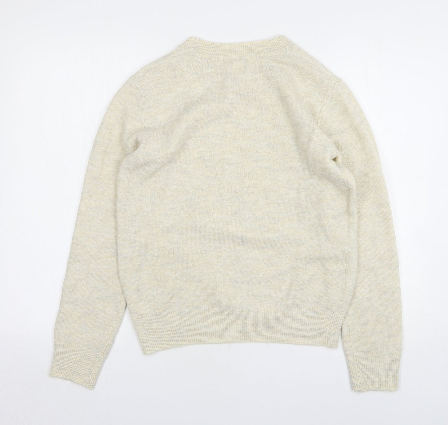 Womens UK Size S H&M Beige Pullover Jumper