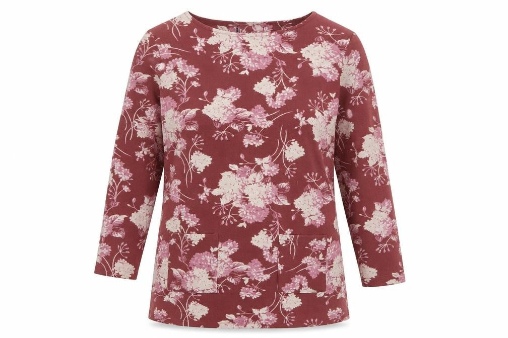 Womens UK Size 14 Preworn Pink Basic Blouse