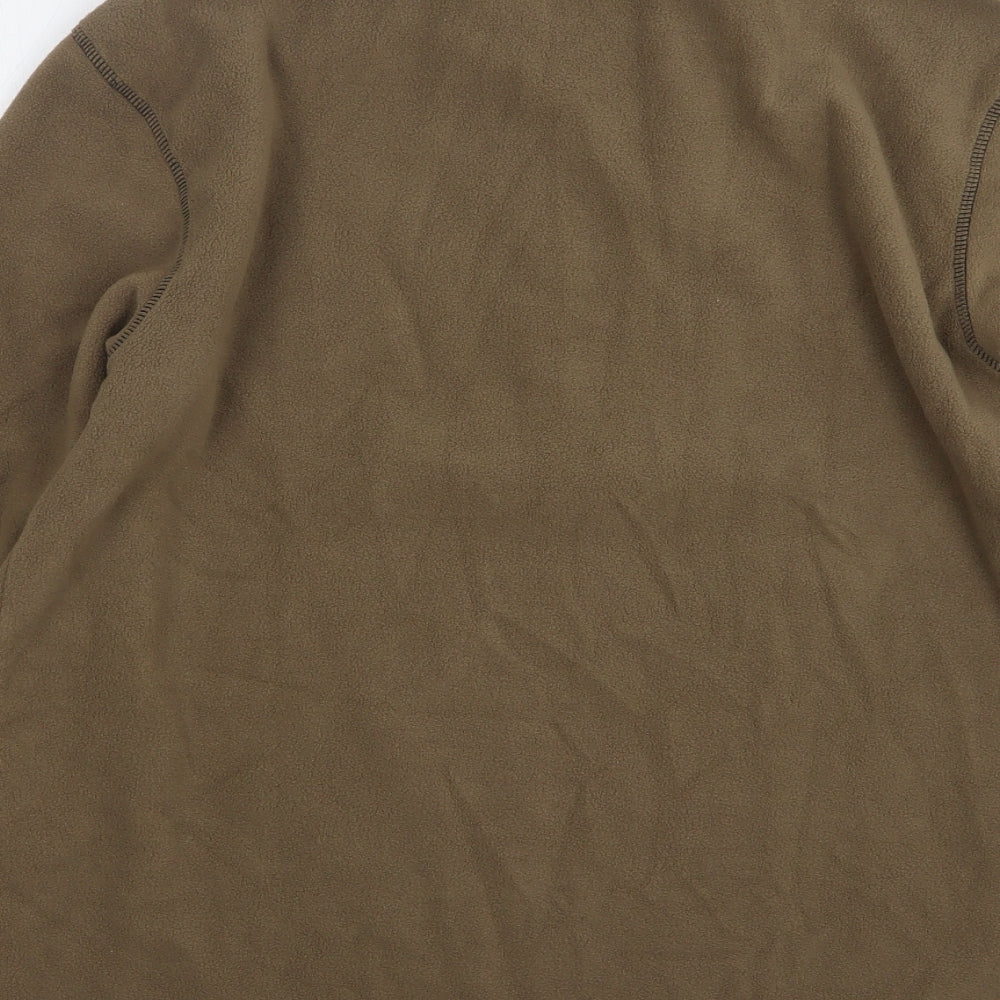 Mens UK Size M Atlas Brown Pullover Sweatshirt
