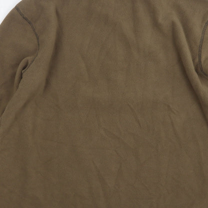 Mens UK Size M Atlas Brown Pullover Sweatshirt