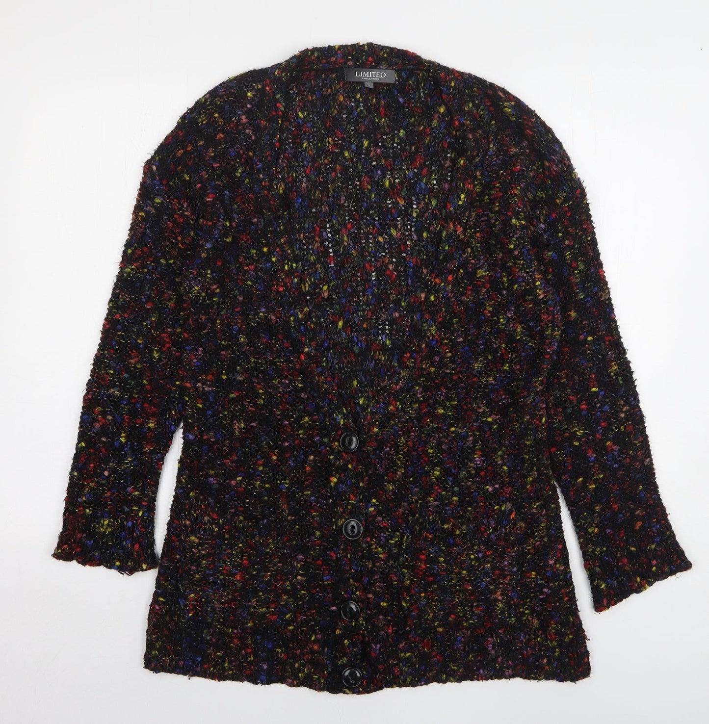 Womens UK Size M Limited Collection Multicoloured Cardigan Jumper