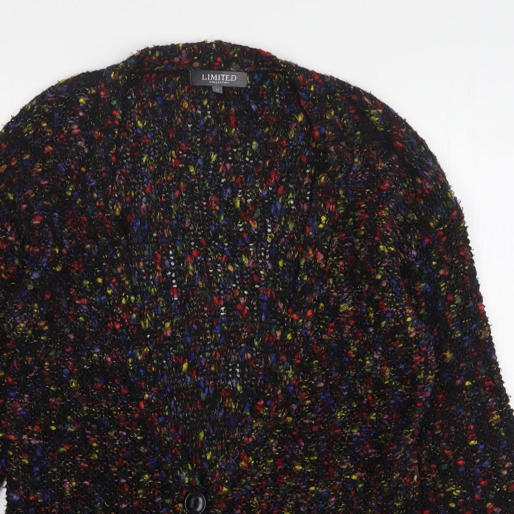 Womens UK Size M Limited Collection Multicoloured Cardigan Jumper