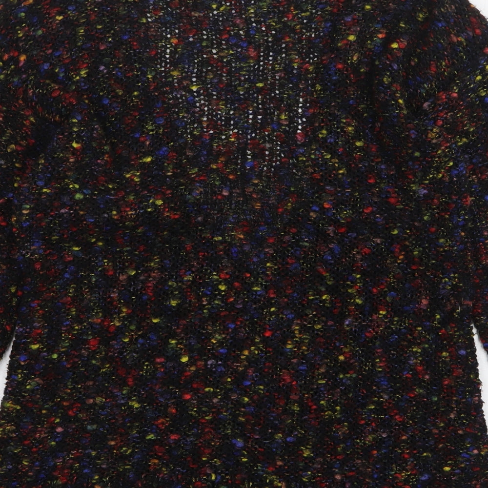 Womens UK Size M Limited Collection Multicoloured Cardigan Jumper