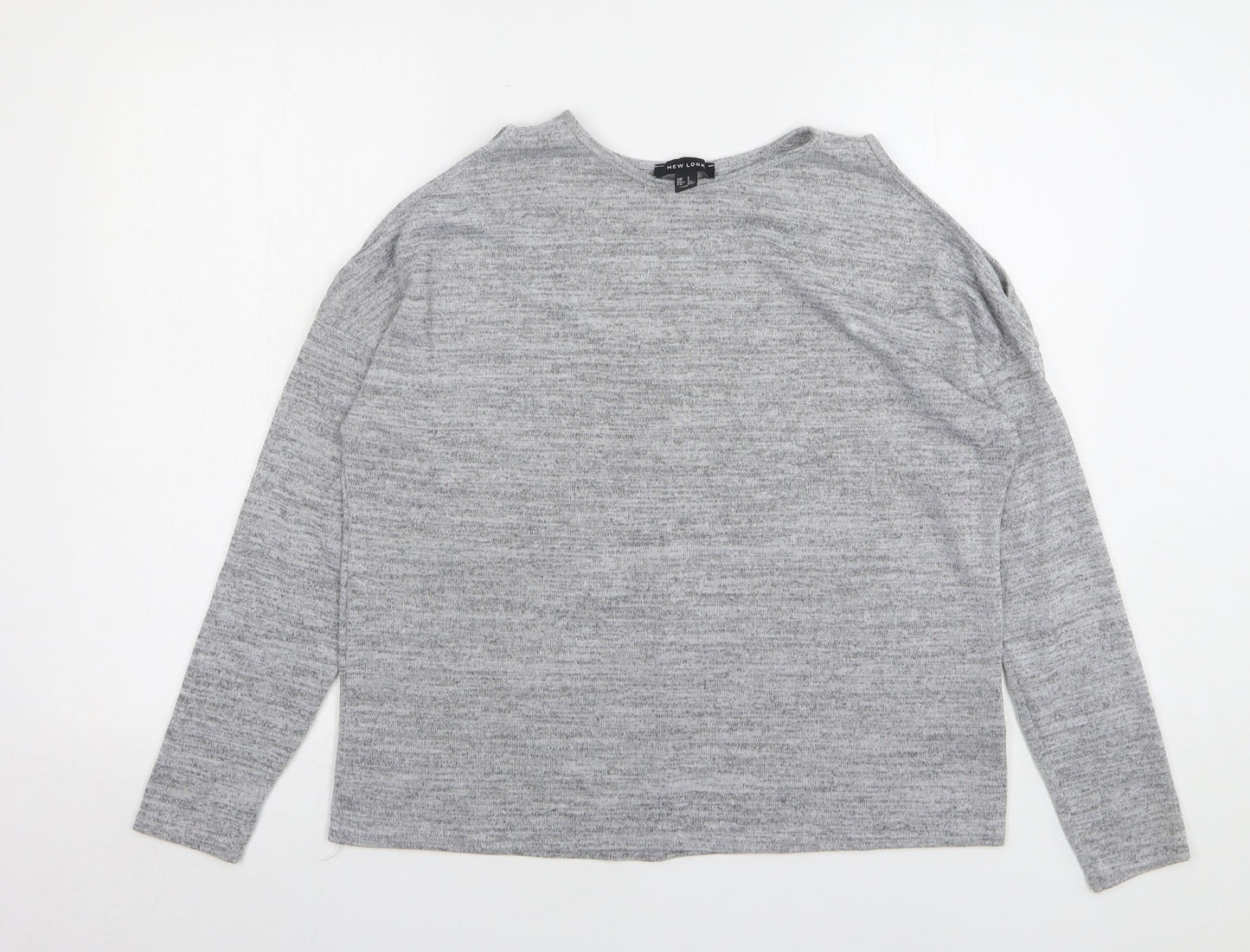 Womens UK Size S New Look Grey Pullover Jumper