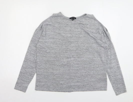Womens UK Size S New Look Grey Pullover Jumper