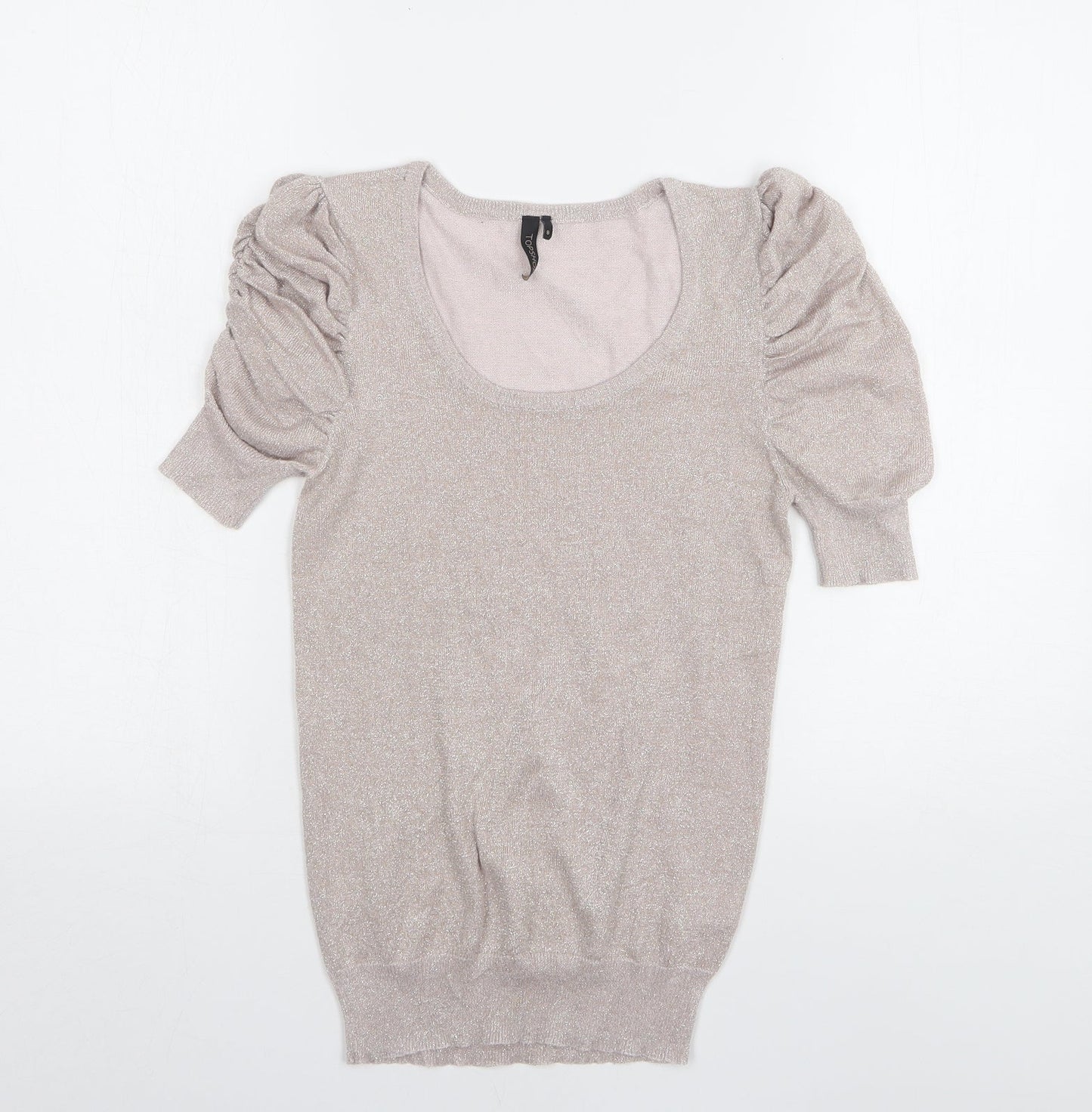 Womens UK Size 8 Topshop Pink Pullover Jumper