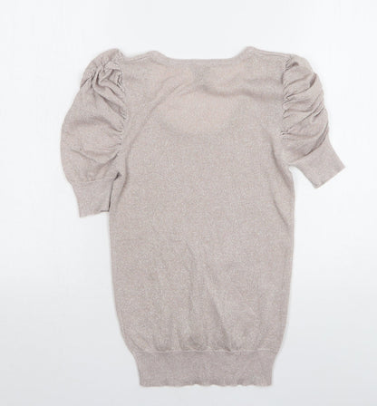 Womens UK Size 8 Topshop Pink Pullover Jumper