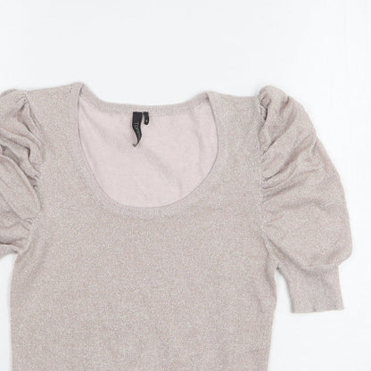 Womens UK Size 8 Topshop Pink Pullover Jumper