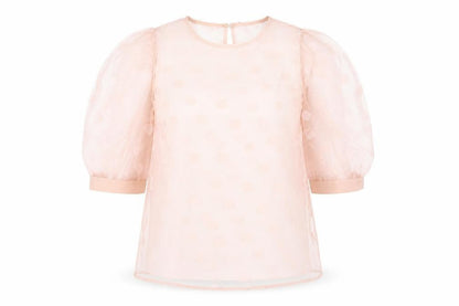 Womens UK Size 8 New Look Pink Basic Blouse