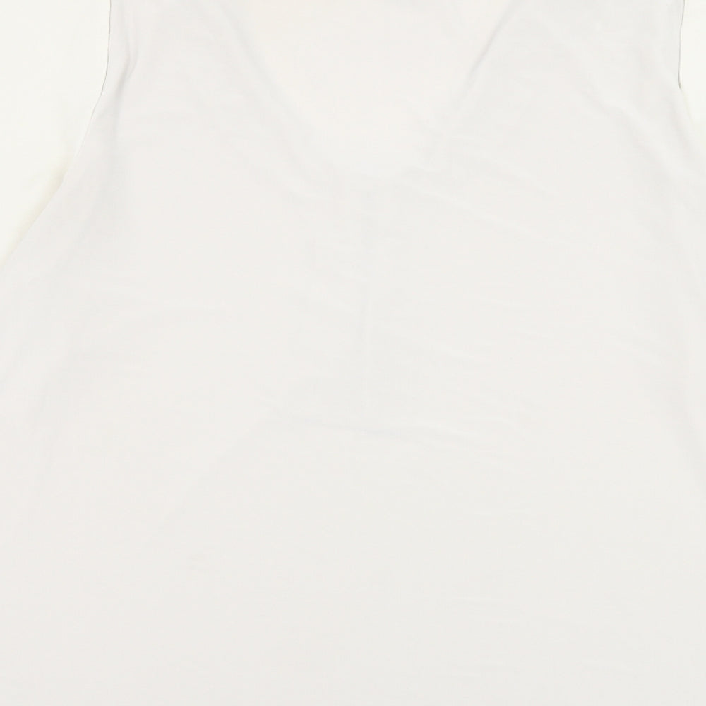 Womens UK Size 16 NEXT Grey Basic Blouse