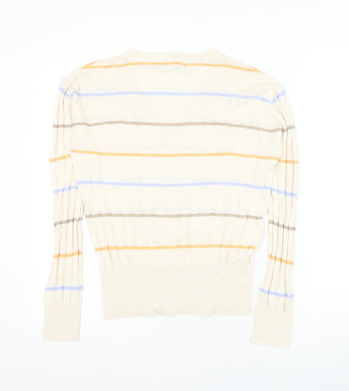 Womens UK Size S Marks and Spencer Beige Pullover Jumper