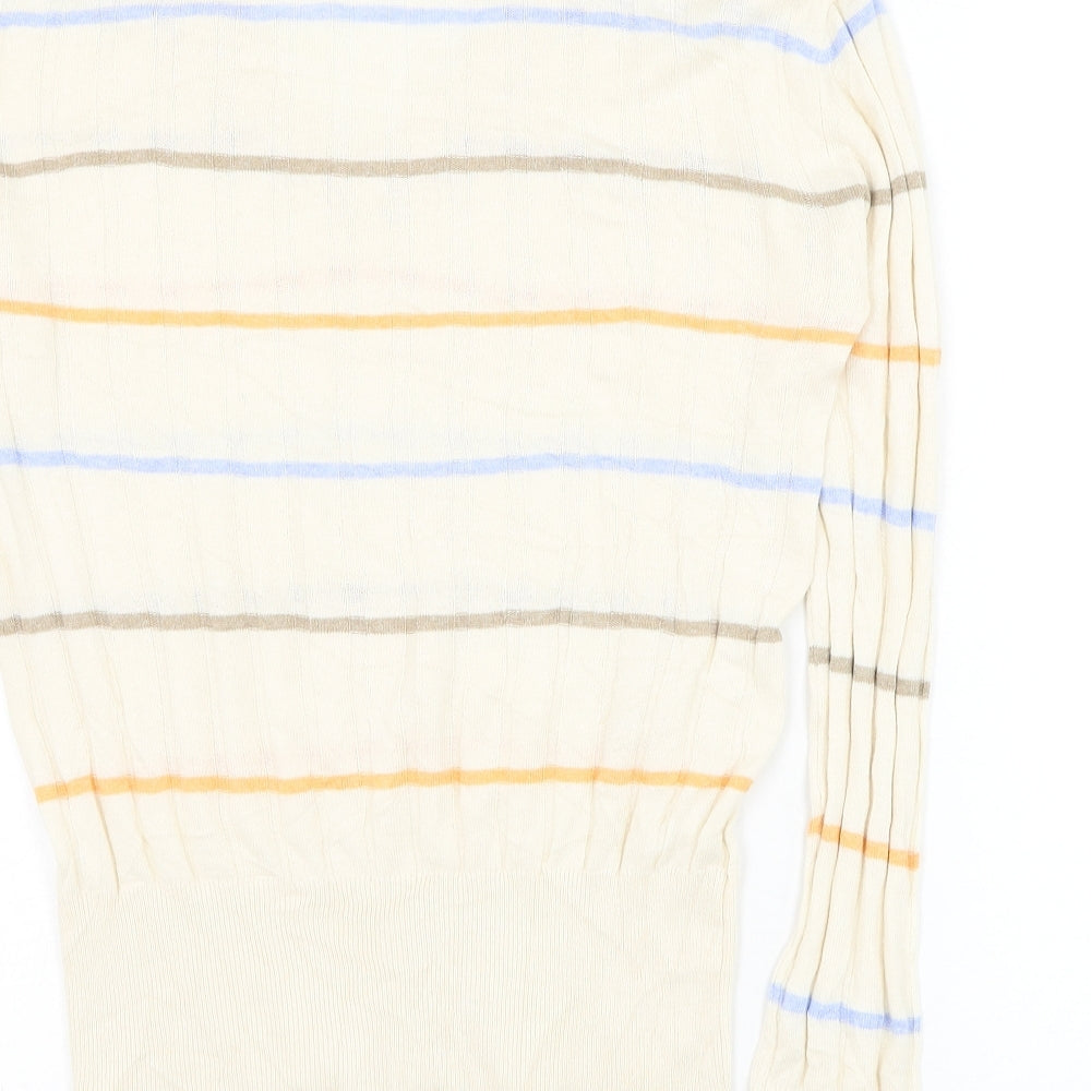 Womens UK Size S Marks and Spencer Beige Pullover Jumper