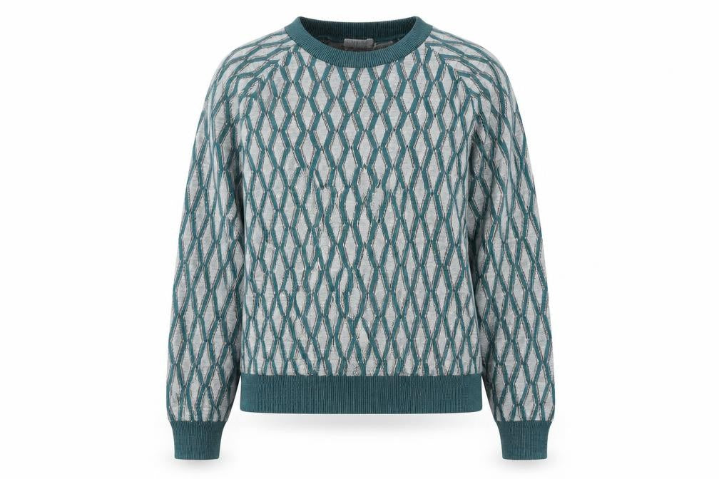 Womens UK Size M Cooperative Multicoloured Pullover Jumper