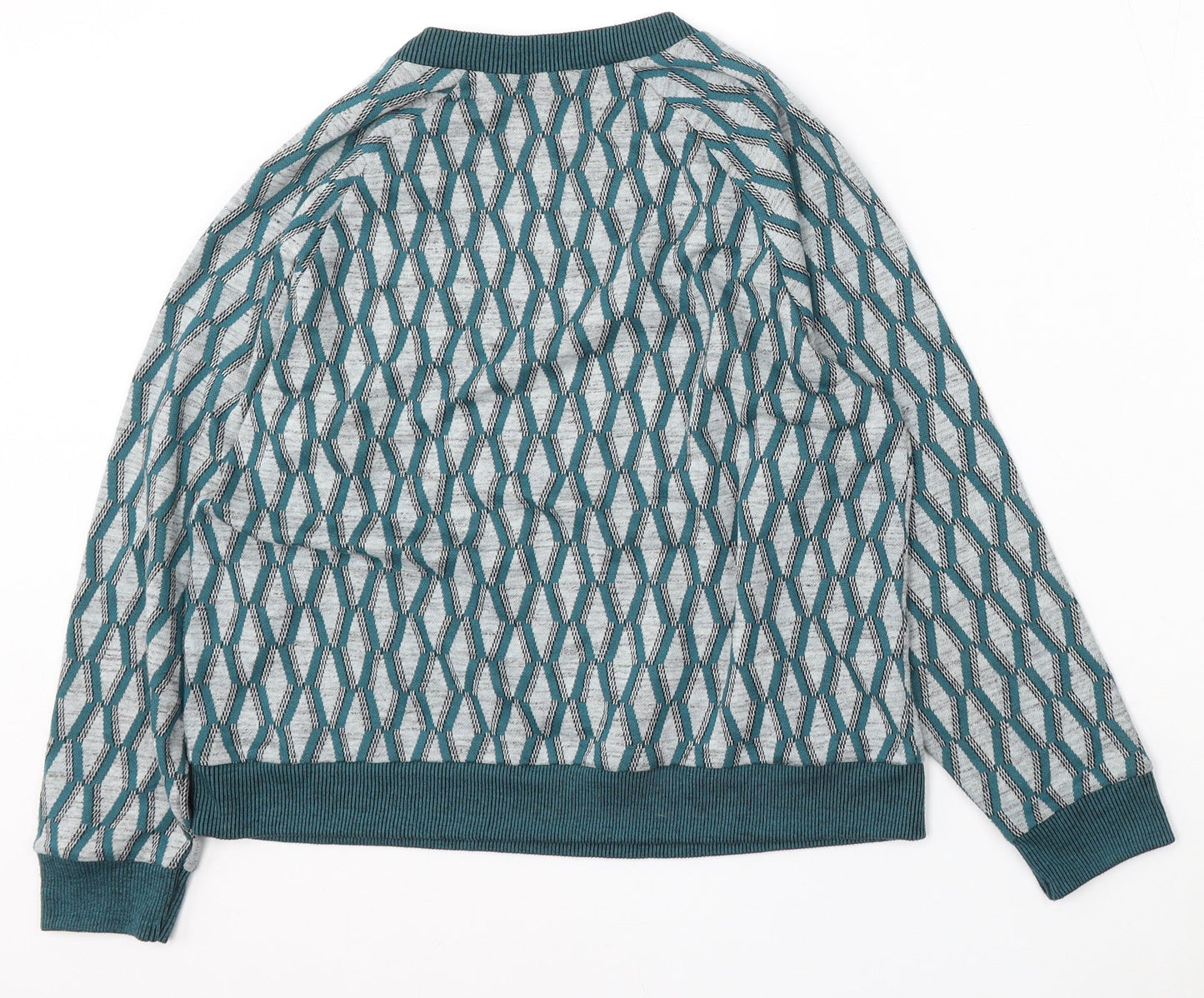 Womens UK Size M Cooperative Multicoloured Pullover Jumper