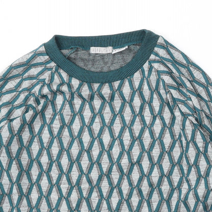 Womens UK Size M Cooperative Multicoloured Pullover Jumper