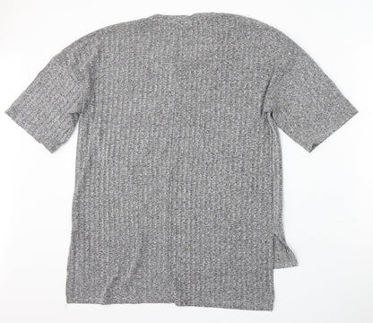 Womens UK Size M Mango Grey Pullover Jumper