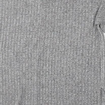 Womens UK Size M Mango Grey Pullover Jumper