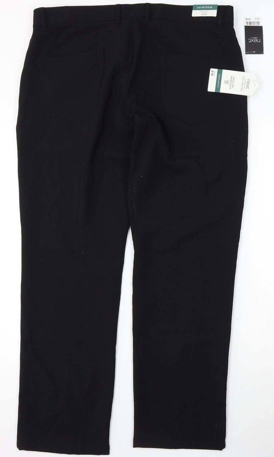 Womens UK Size 38 NEXT Regular Fit  Black Trousers