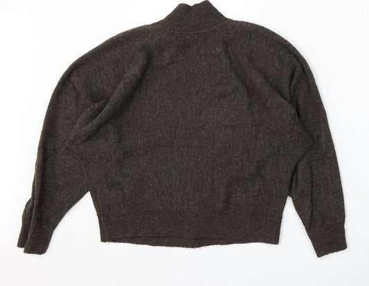 Womens UK Size XS H&M Green Pullover Jumper