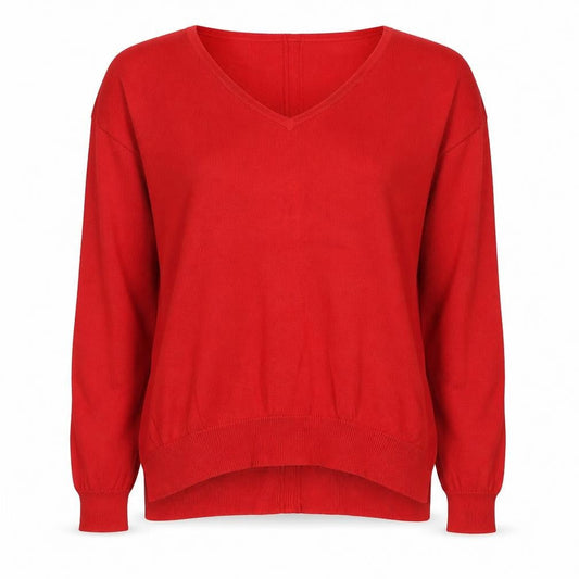 Womens UK Size 8 ASOS Red Pullover Jumper