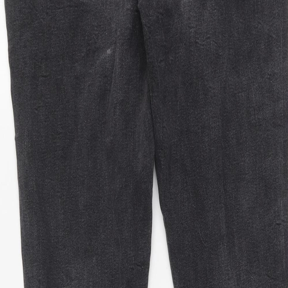 Denim.Co Womens Grey Cotton Skinny Jeans Size 12 L26 in Regular