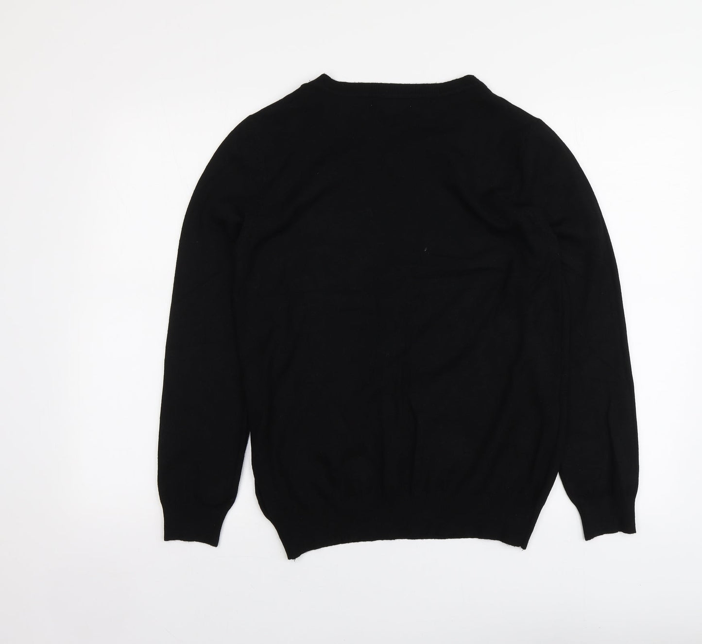 Womens UK Size 12 Peacocks Black Pullover Jumper