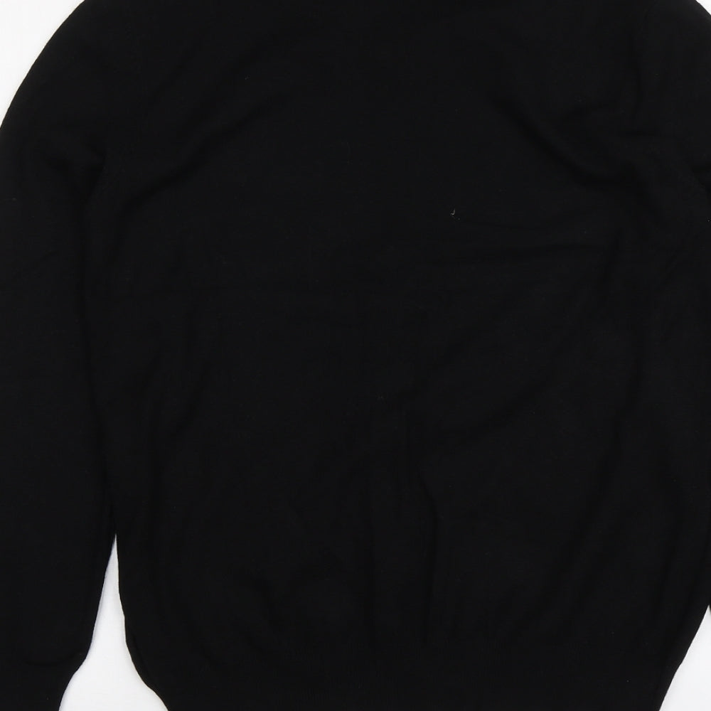 Womens UK Size 12 Peacocks Black Pullover Jumper