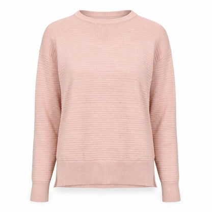 Womens UK Size 12 NEXT Pink Henley Jumper