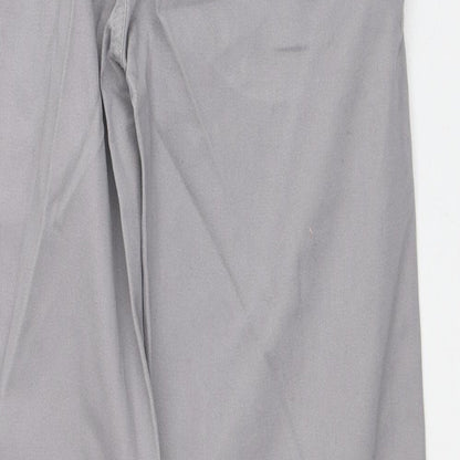 Denim & Co. Mens Grey Cotton Straight Jeans Size 30 in L30 in Regular