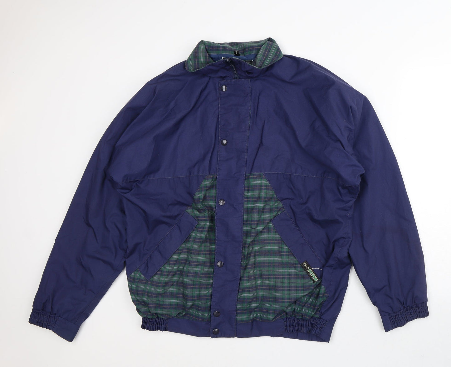 Mens UK Size L Pro Style Blue Jacket