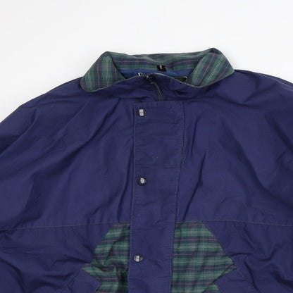 Mens UK Size L Pro Style Blue Jacket