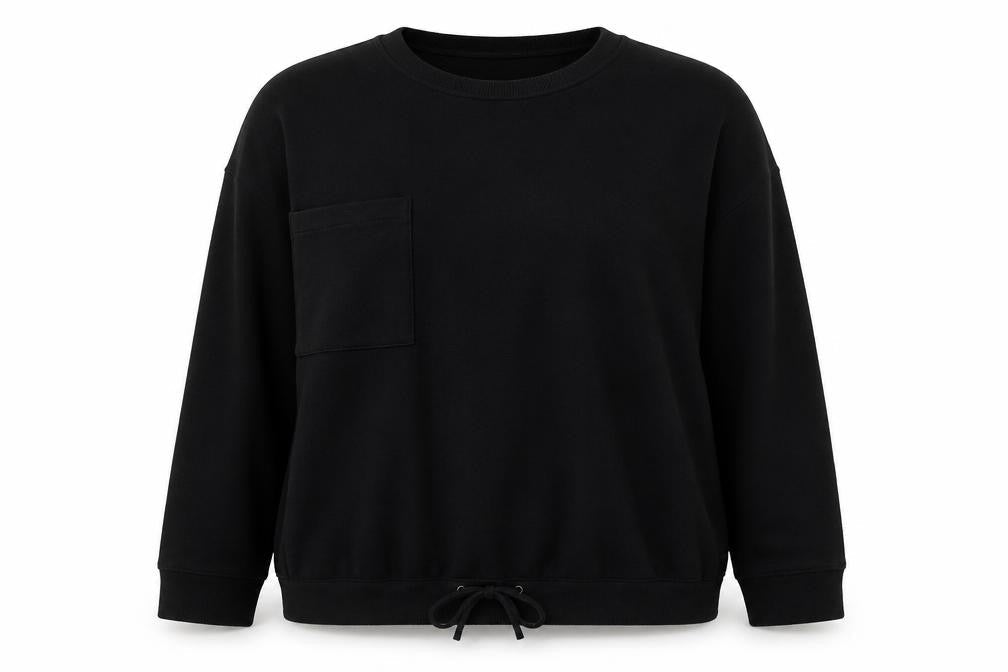 Womens UK Size L NEXT Black Pullover Sweatshirt