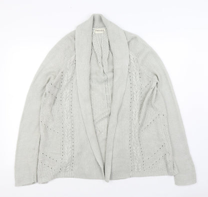 Womens UK Size 14 Marks and Spencer Grey Cardigan Jumper