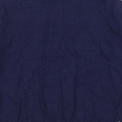 Matalan Mens Blue Round Neck Cotton Pullover Jumper Size XL