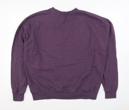 Womens UK Size 8 ASOS Purple Pullover Sweatshirt