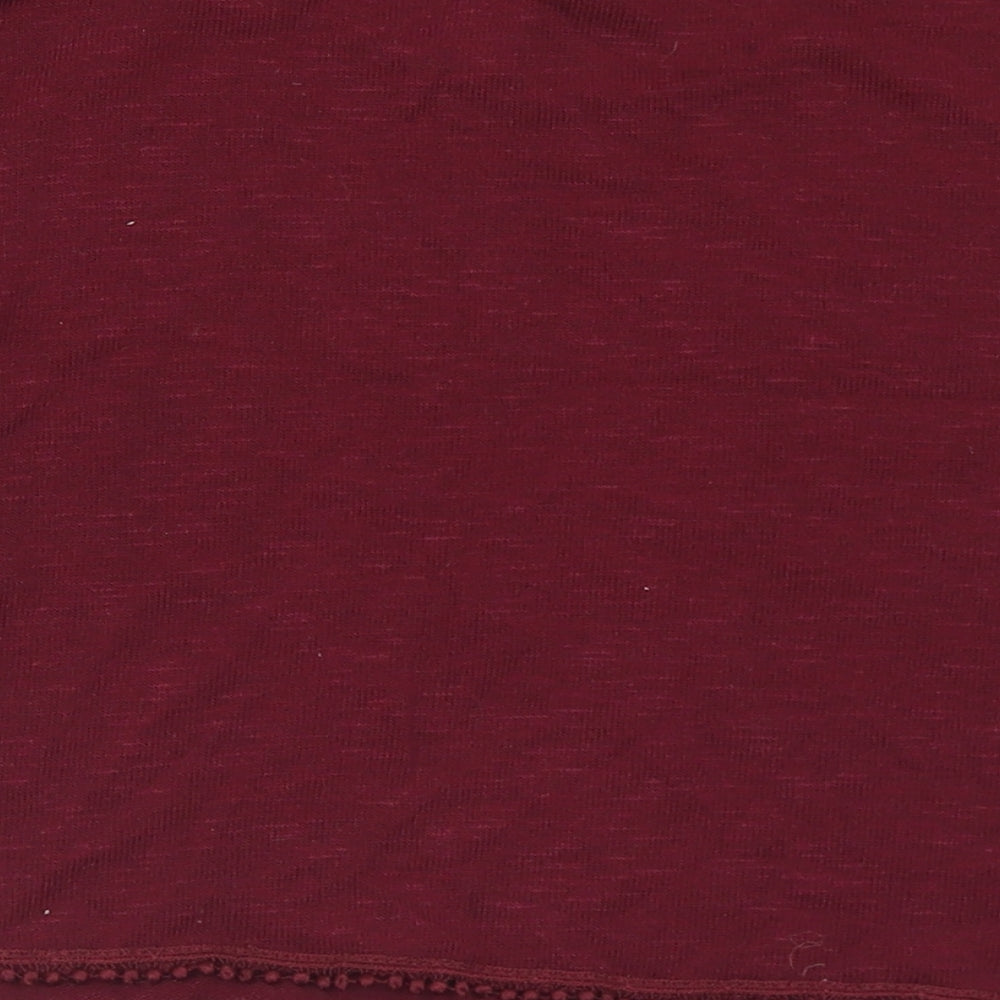 New Look Girls Red Round Neck Polyester Vest Jumper Size 10-11 Years