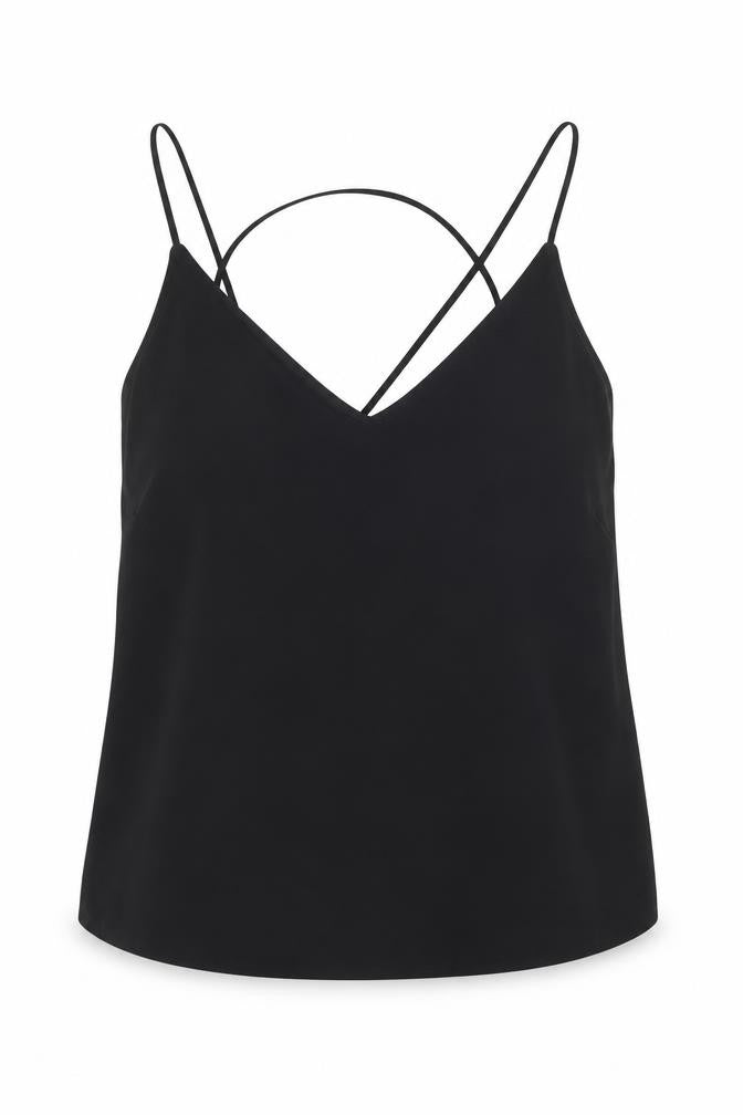 Womens UK Size 14 F&F Beige Cropped Tank