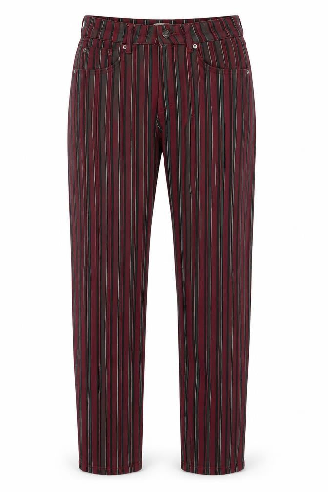 Womens UK Size 26 in Pull&Bear Regular Fit  Multicoloured Trousers