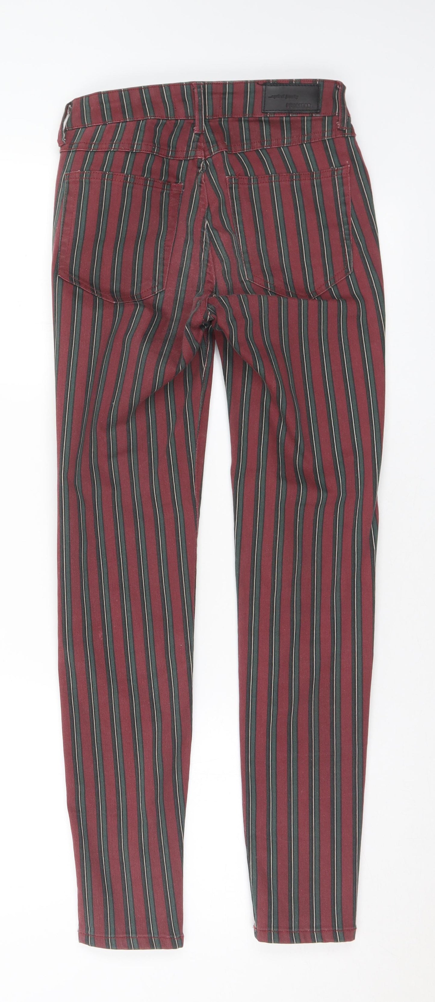 Womens UK Size 26 in Pull&Bear Regular Fit  Multicoloured Trousers