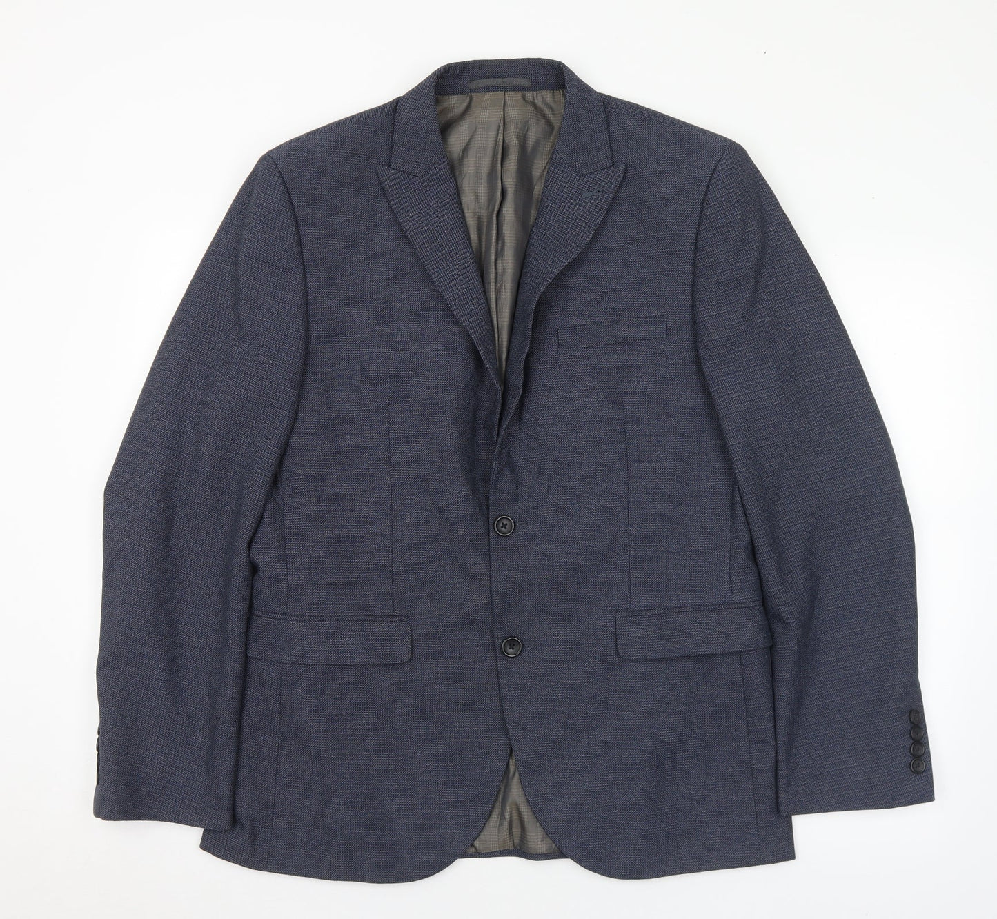 Mens UK Size 40 NEXT Regular Blue Suit Jacket