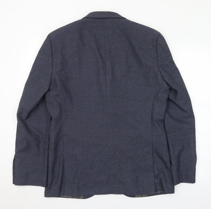 Mens UK Size 40 NEXT Regular Blue Suit Jacket