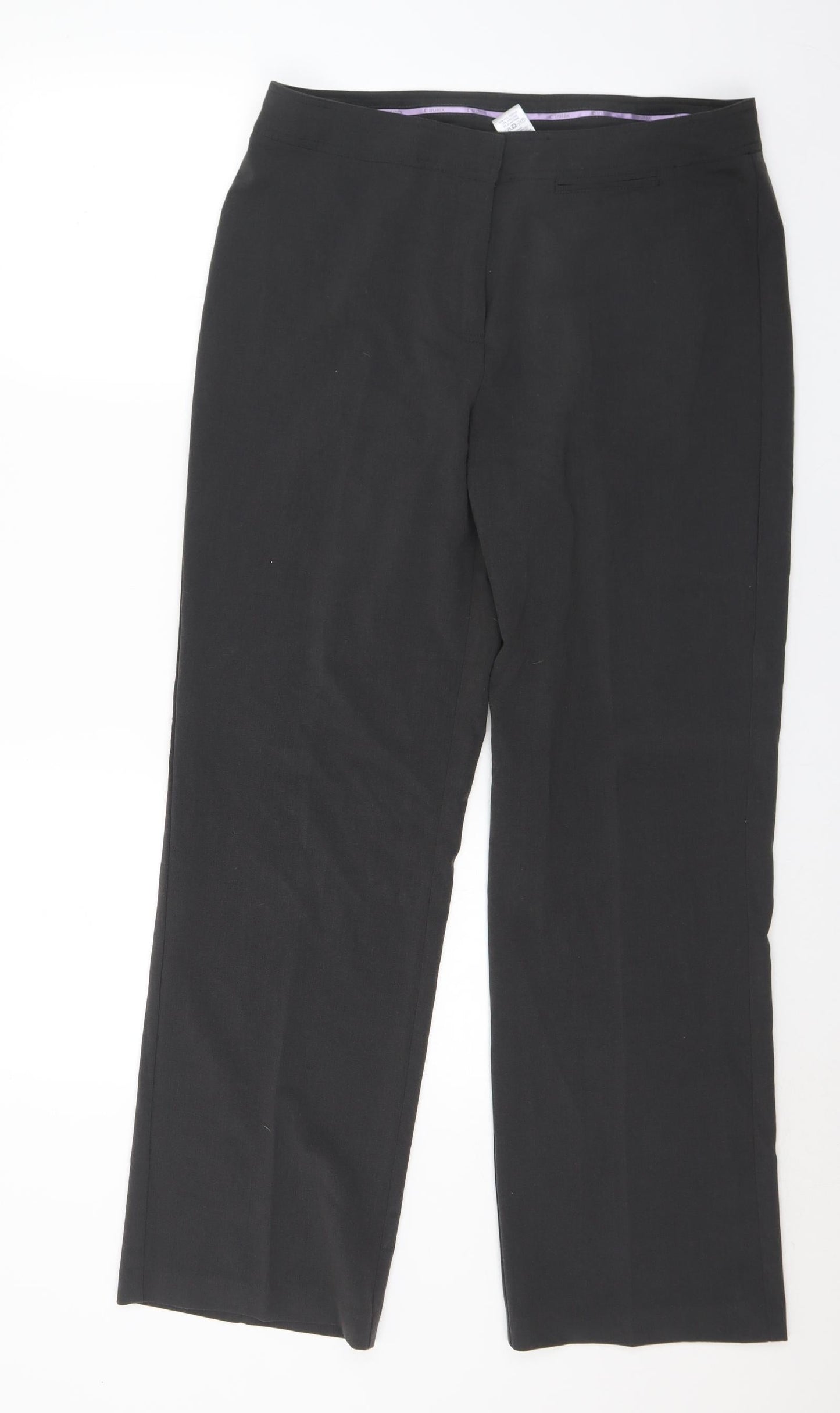 Womens UK Size 30 in Trutex Regular Fit  Grey Trousers