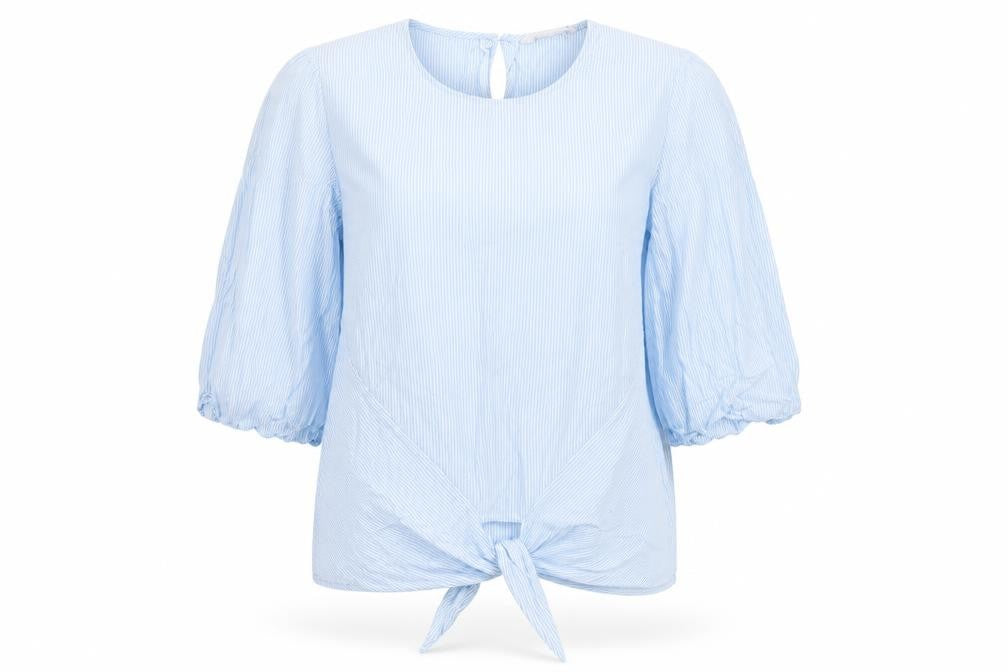 Womens UK Size M Part Two Blue Basic Blouse
