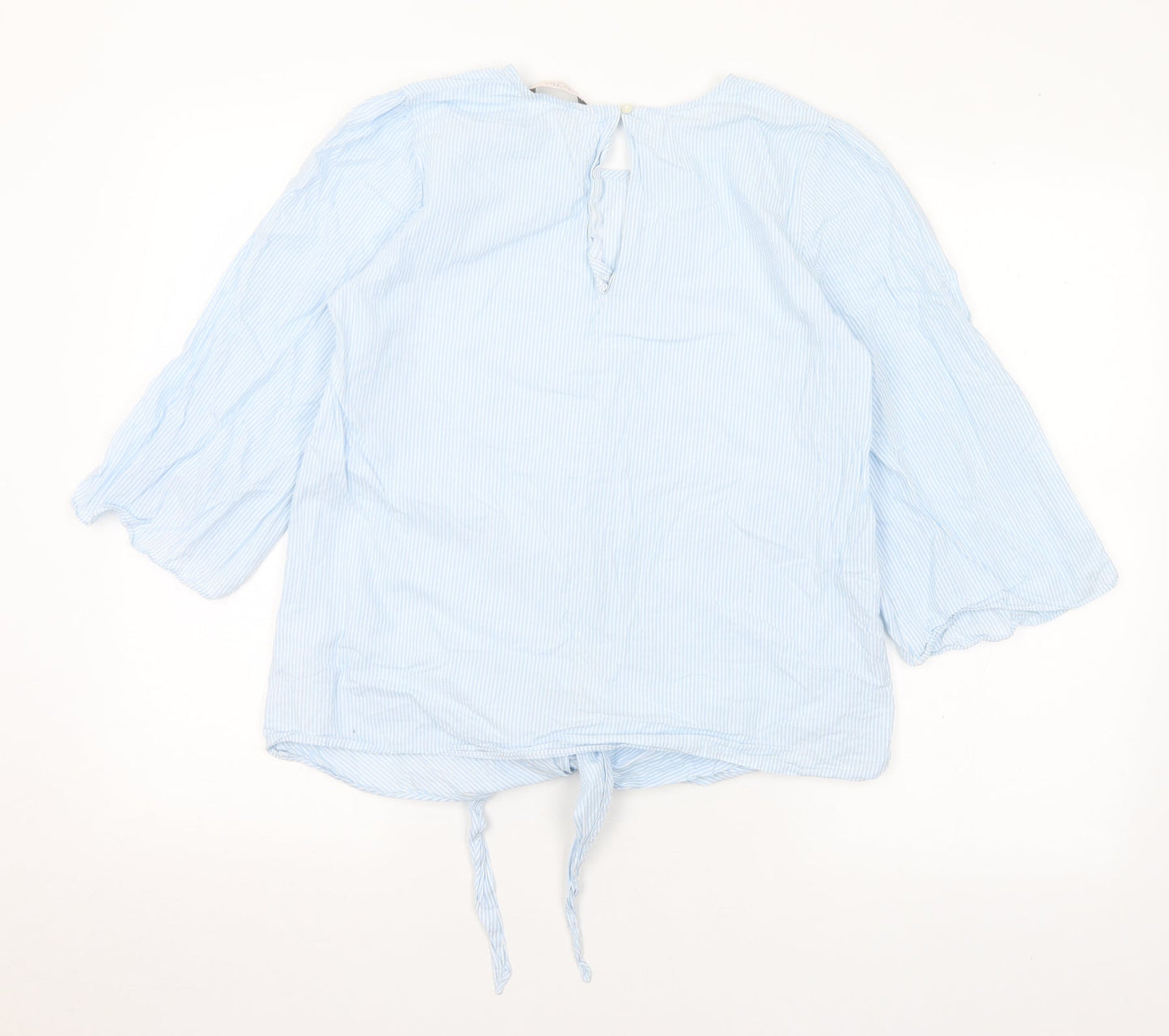 Womens UK Size M Part Two Blue Basic Blouse