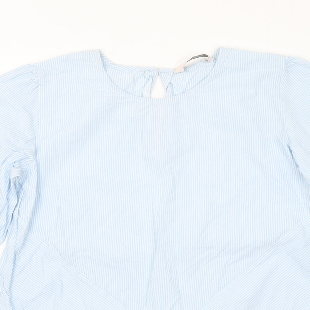 Womens UK Size M Part Two Blue Basic Blouse