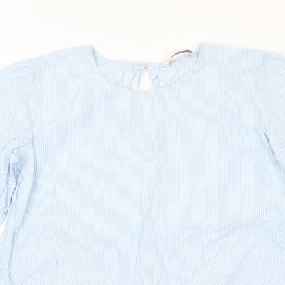Womens UK Size M Part Two Blue Basic Blouse